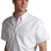 PINPOINT OXFORD SHORT SLEEVE MENS SHIRT