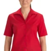 LIGHTWEIGHT POPLIN SHORT SLEEVE LADIES SHIRT
