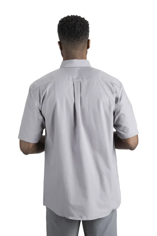 EASY CARE POPLIN SHORT SLEEVE MENS SHIRT