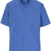 LIGHTWEIGHT POPLIN SHORT SLEEVE MENS SHIRT