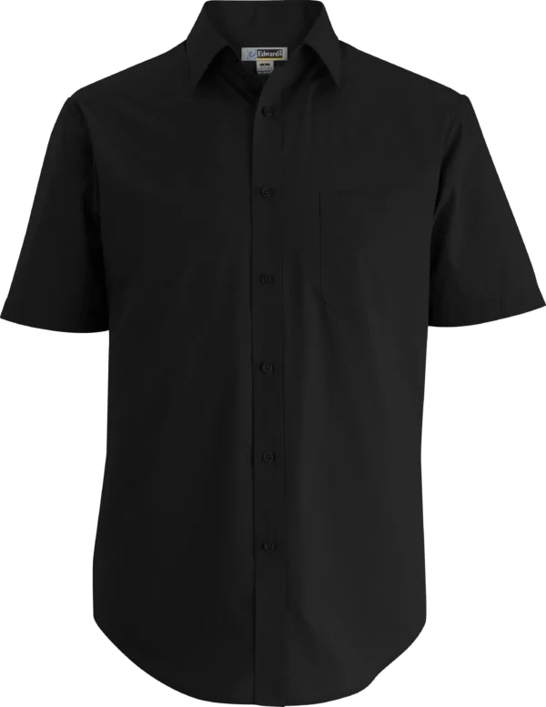 ESSENTIAL BROADCLOTH SHORT SLEEVE MENS SHIRT