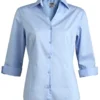 imageye___-_imgi_14_5045_001 STRETCH BROADCLOTH THREE QUARTER SLEEVE LADIES SHIRT