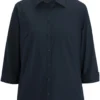 imageye___-_imgi_14_5355_007 ESSENTIAL BROADCLOTH THREE QUARTER SLEEVE LADIES SHIRT