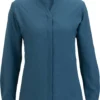 Ladies’ FlexBatiste Stand-Up Collar Shirt