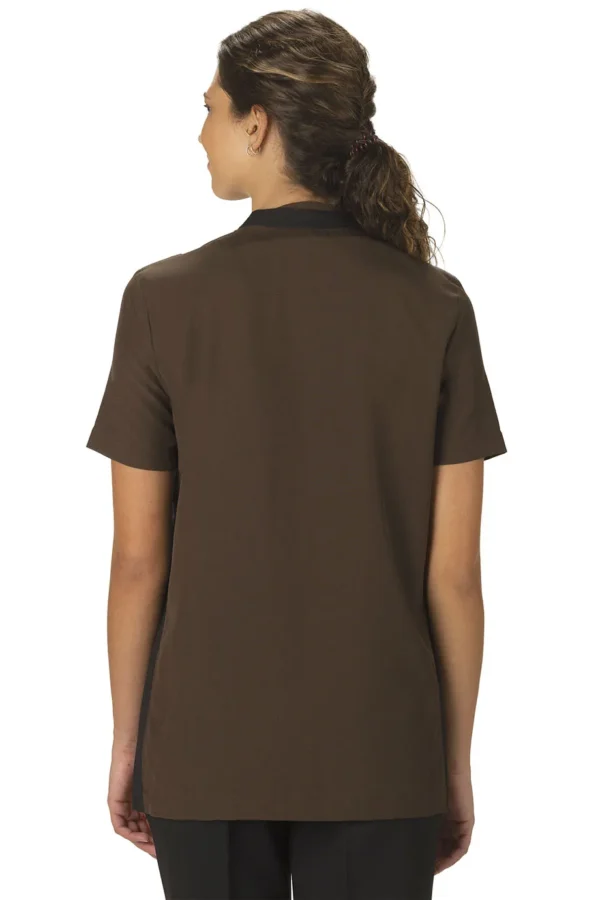 ESSENTIAL SOFT-STRETCH FULL-ZIP TUNIC