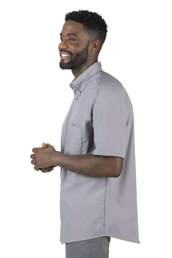 EASY CARE POPLIN SHORT SLEEVE MENS SHIRT