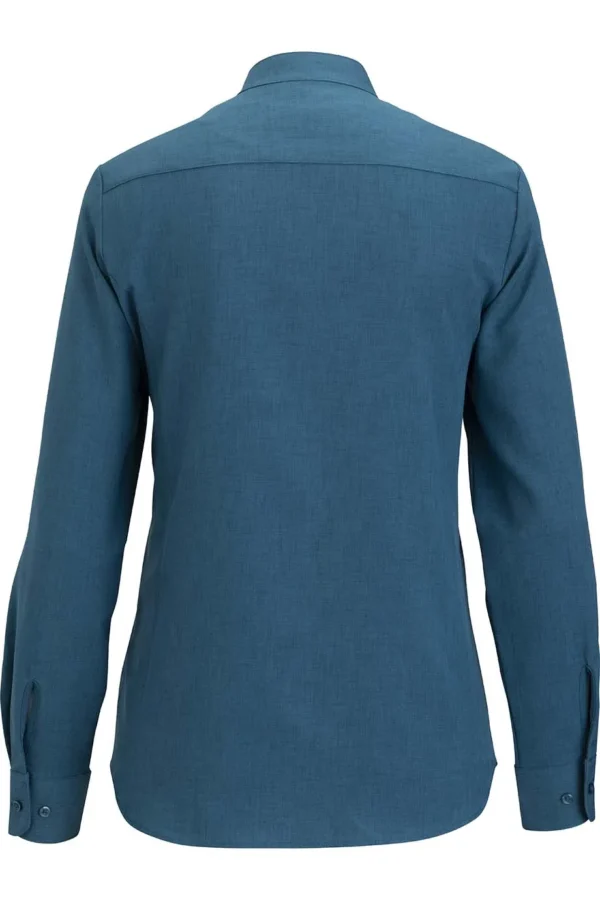 Ladies’ FlexBatiste Stand-Up Collar Shirt