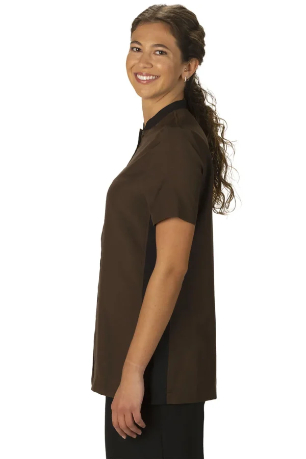ESSENTIAL SOFT-STRETCH FULL-ZIP TUNIC