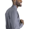 BANDED COLLAR MENS SHIRT