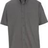 EASY CARE POPLIN SHORT SLEEVE MENS SHIRT