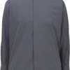BANDED COLLAR MENS SHIRT