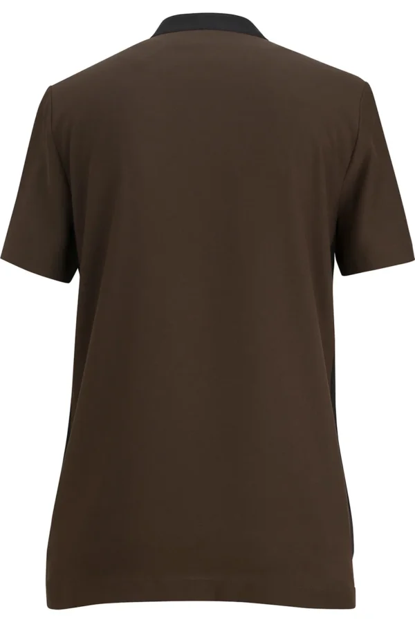 ESSENTIAL SOFT-STRETCH FULL-ZIP TUNIC