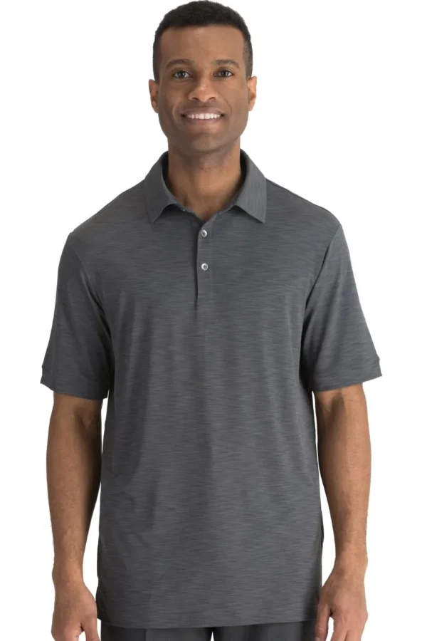 OPTICAL HEATHER POLO