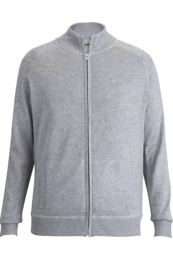 FULL-ZIP SWEATER JACKET WITH POCKETS