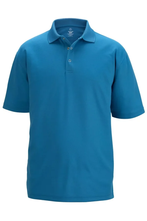 FOOD SERVICE MESH POLO WITH SNAP FRONT