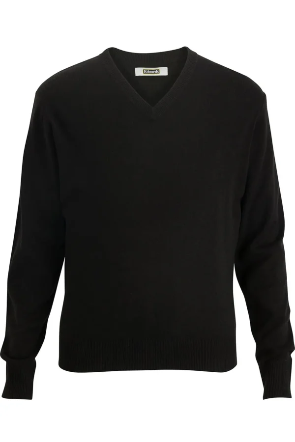 ESSENTIAL V-NECK ACRYLIC SWEATER