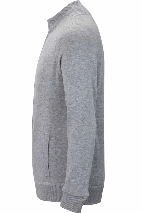 FULL-ZIP SWEATER JACKET WITH POCKETS