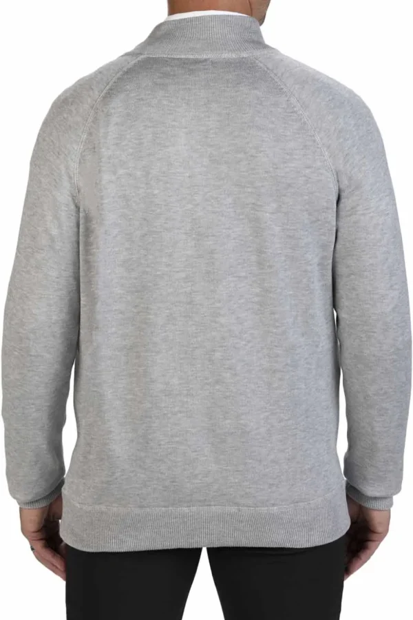 FULL-ZIP SWEATER JACKET WITH POCKETS